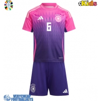 Germany Joshua Kimmich #6 Replica Away Minikit Euro 2024 Short Sleeve (+ pants)